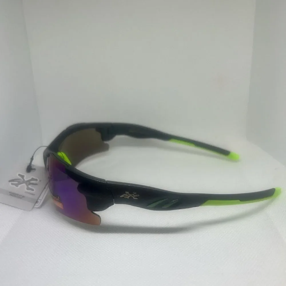 X-Loop Wrap Semi-Rimless Mens Shades Sunglasses